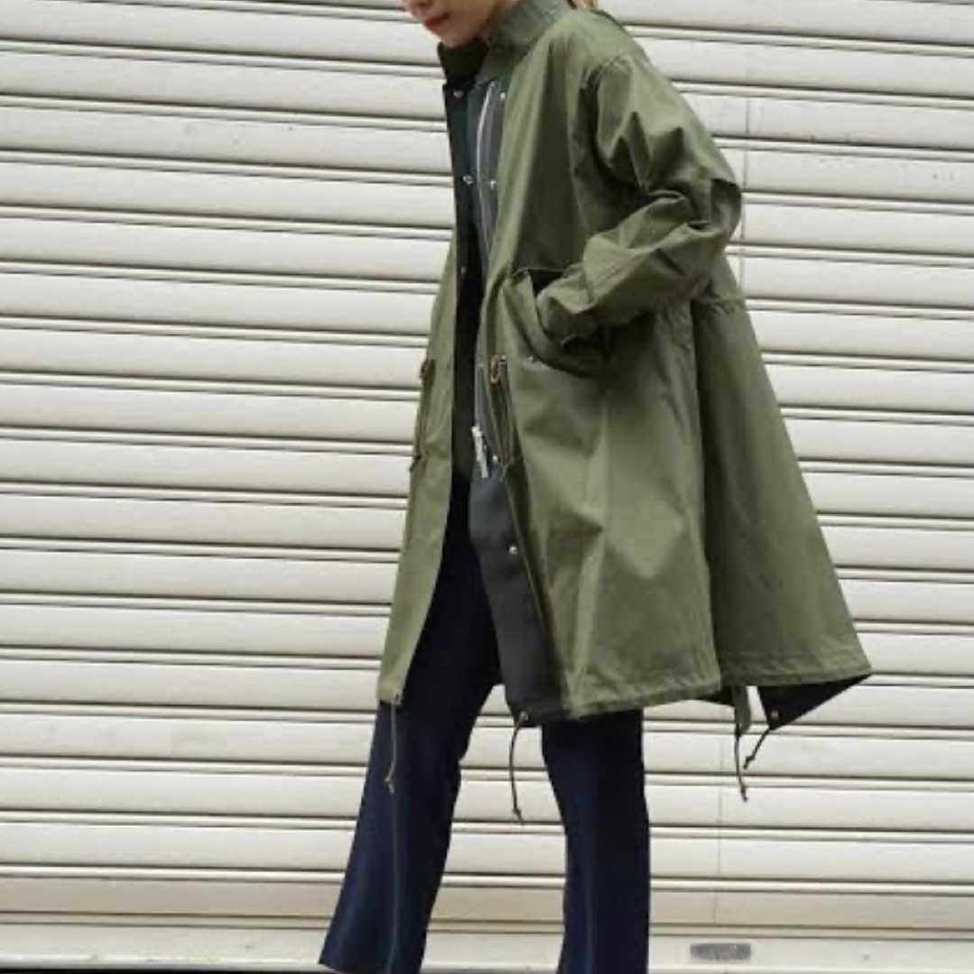 Sacai モッズコートの通販 by ____________t.|ラクマ