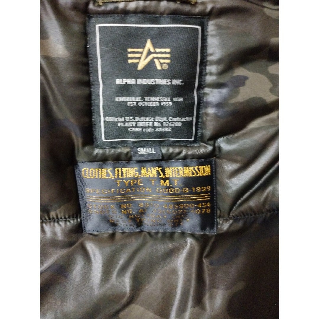 TMT - TMT×Alpha N-3B フライトジャケットの通販 by ランナー TMT - TMT×Alpha N-3B フライトジャケットの通販 by ランナー
