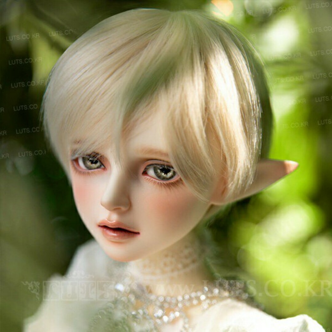 LUTS doll★2022冬イベント限定ヘッド／非売品★メイク無し／エルフ耳