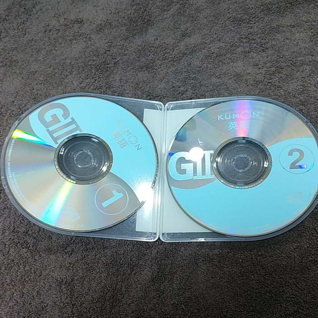 KUMON(クモン)のくもん　英語CD　GⅡ①② エンタメ/ホビーのCD(キッズ/ファミリー)の商品写真