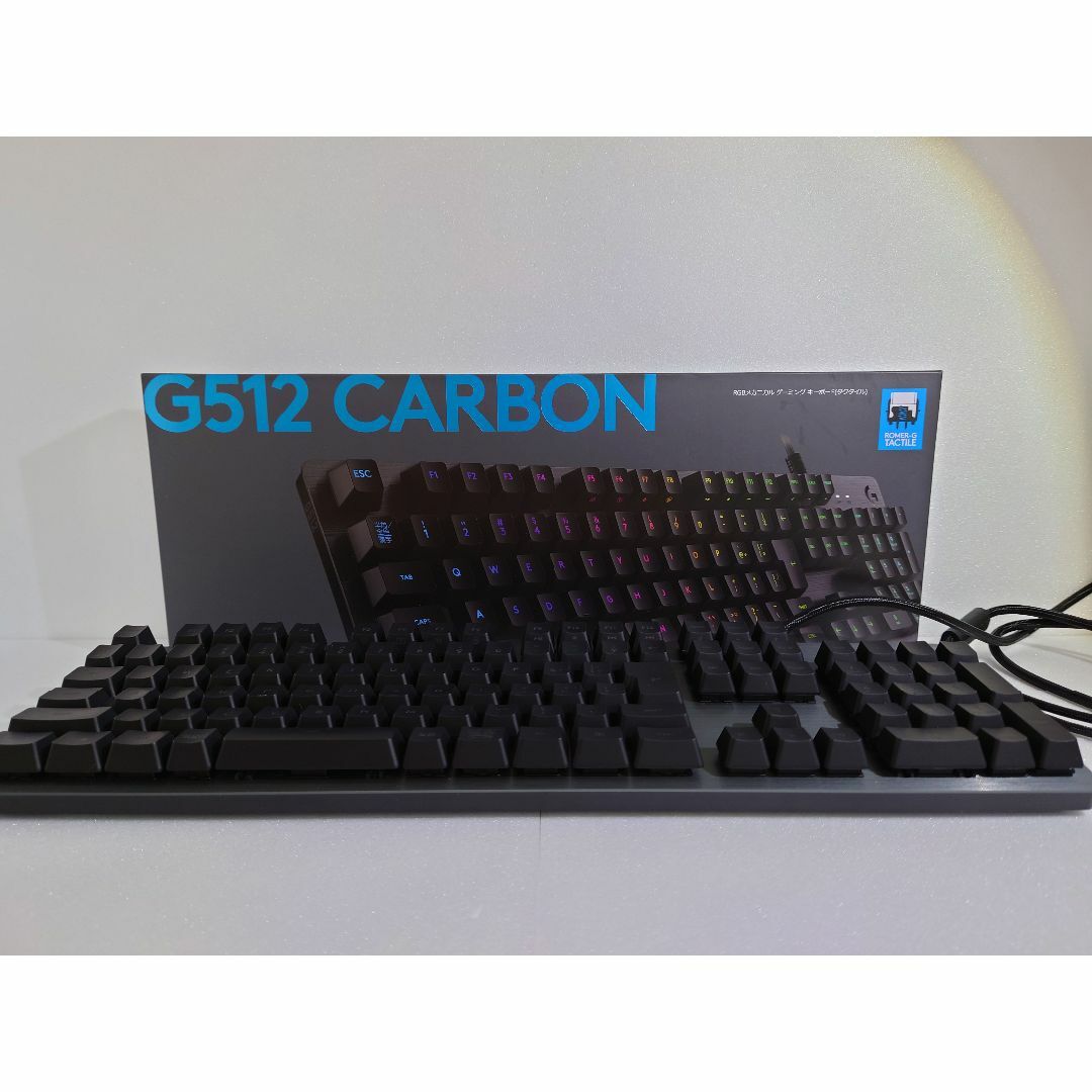 ロジクール G ゲーミングキーボード 有線 G512 GXスイッチ タクタイル