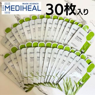 メディヒール(MEDIHEAL)の【新品未使用 即日発送】 メディヒール ティーツリー エッセンシャルマスク30枚(パック/フェイスマスク)