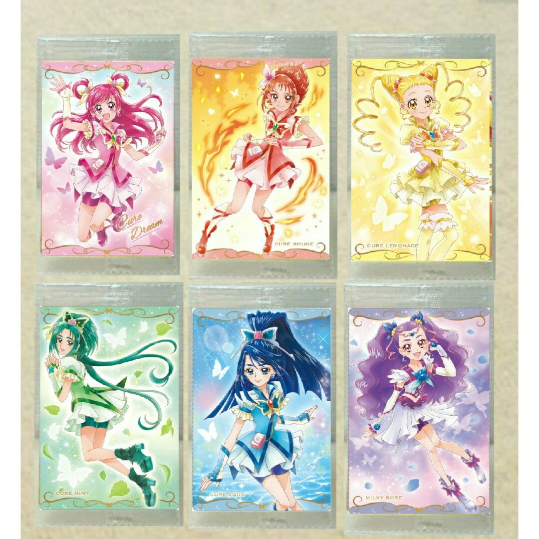 プリキュアカードウエハース8 yes!プリキュア5GoGo!6枚セット | フリマアプリ ラクマ プリキュアウエハース8 カードセット