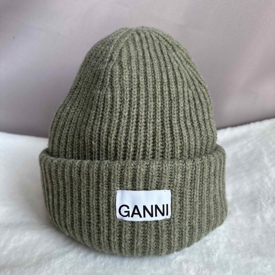 GANNI ガニー ニット帽 新品の通販 by SSWW｜ラクマ