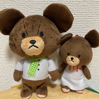 クマノガッコウ(くまのがっこう)のくまのがっこう　ぬいぐるみ　2体セット☆(キャラクターグッズ)