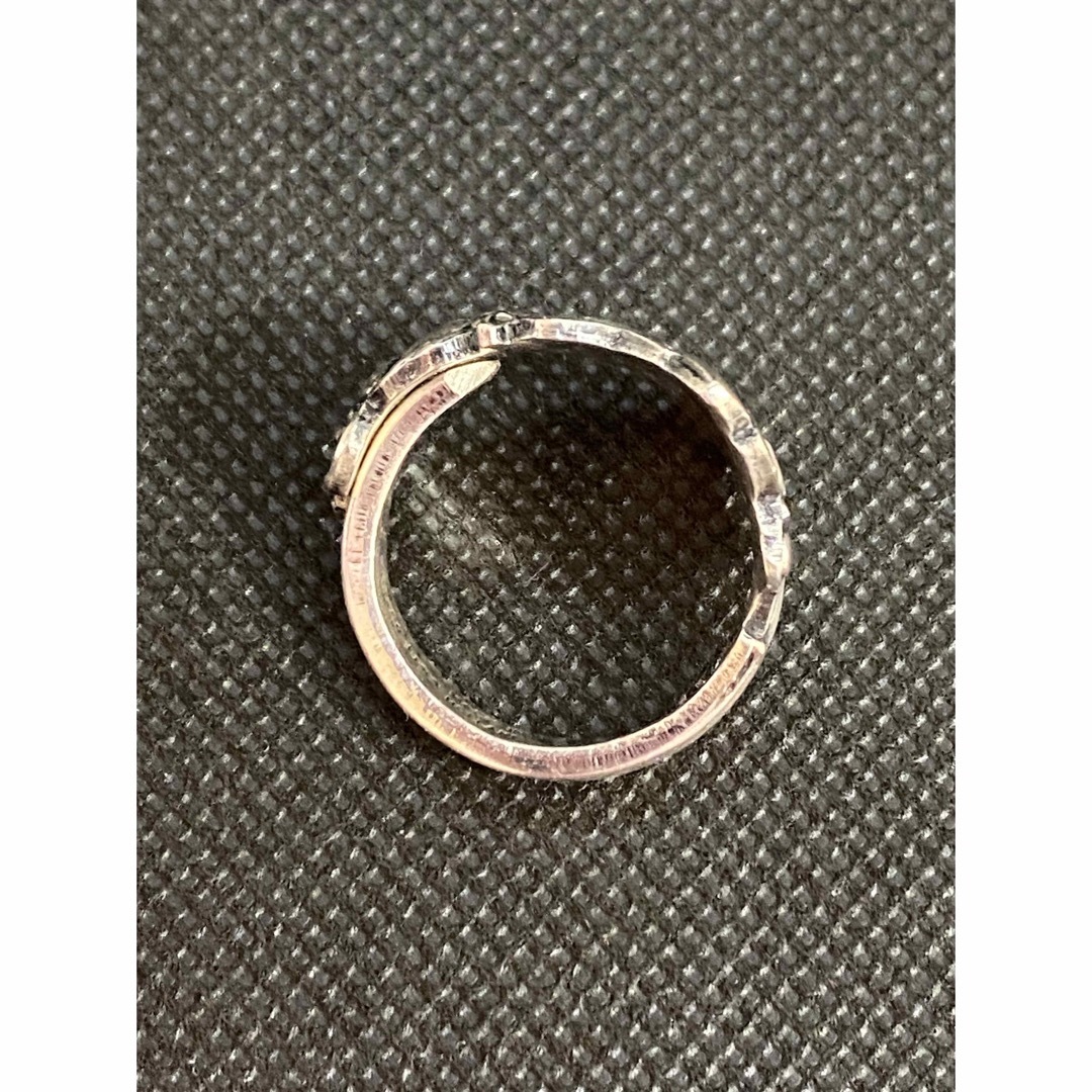 アンティーク リング スプーンリング 18号 調節可 カナダ おじさん 4271 メンズのアクセサリー(リング(指輪))の商品写真