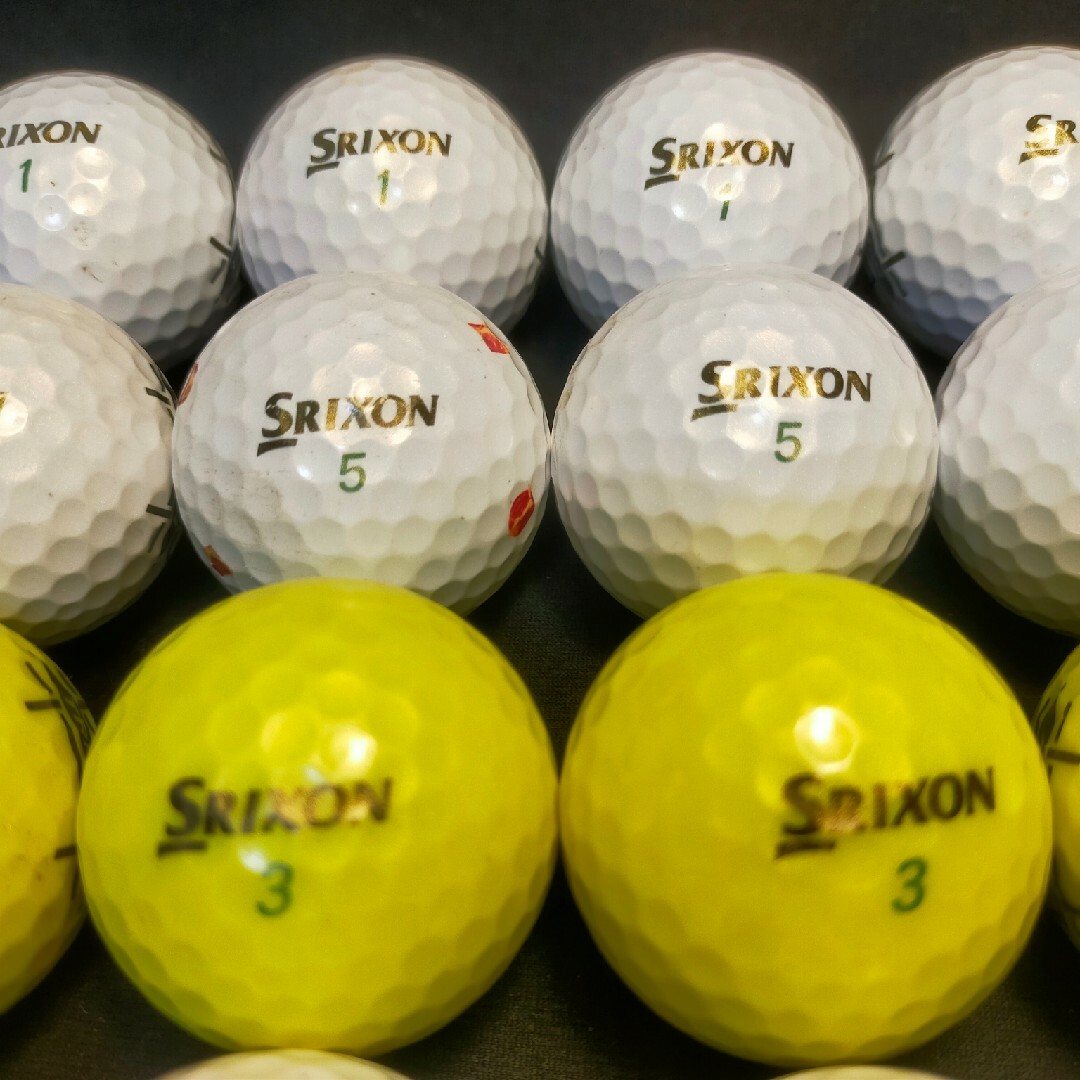 Srixon(スリクソン)の【B級】'22トライスター 24球 スリクソン ロストボール ゴルフボール スポーツ/アウトドアのゴルフ(その他)の商品写真