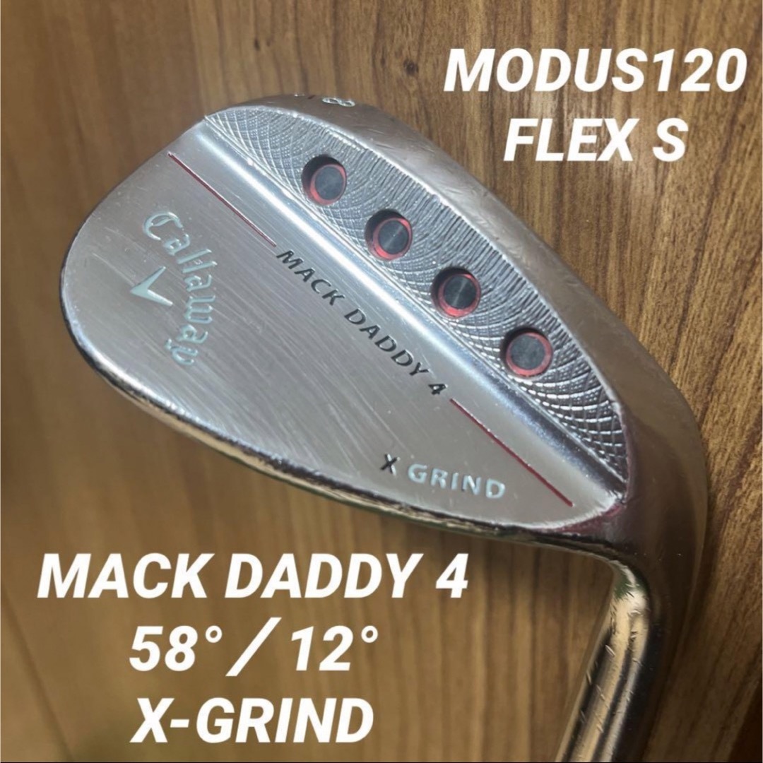 【Callaway】MD4 MILLED 58°/12° X-GRIND ゴルフ