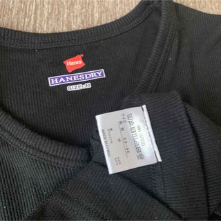 ヘインズ(Hanes)のHanes VネックTシャツ　M(Tシャツ(半袖/袖なし))