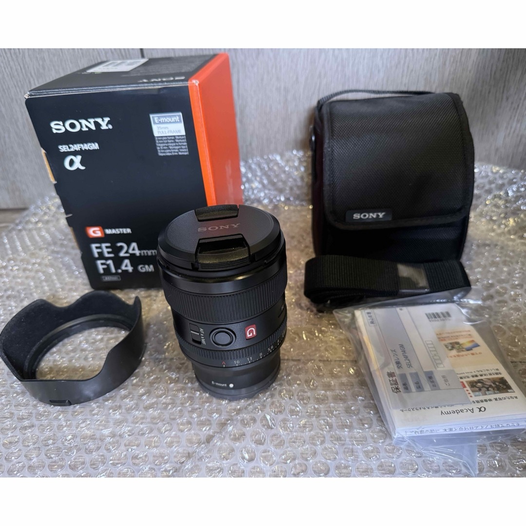 SONY(ソニー)の 【美品】FE 24mm F1.4 GM  スマホ/家電/カメラのカメラ(レンズ(単焦点))の商品写真