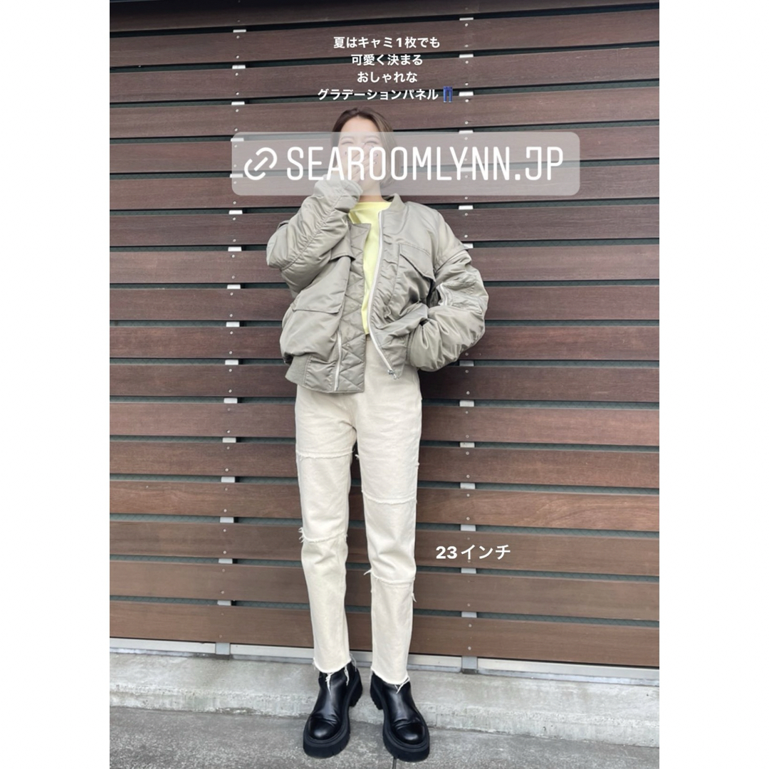 SeaRoomlynn(シールームリン)のsearoomlynn グラデーションパネル　デニム レディースのパンツ(デニム/ジーンズ)の商品写真