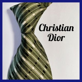 Christian Dior ディオール ネクタイ トロッター 総柄 ロゴ 高級