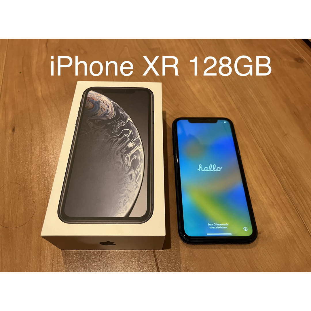 iPhone XR xr Black 128 GB Softbank