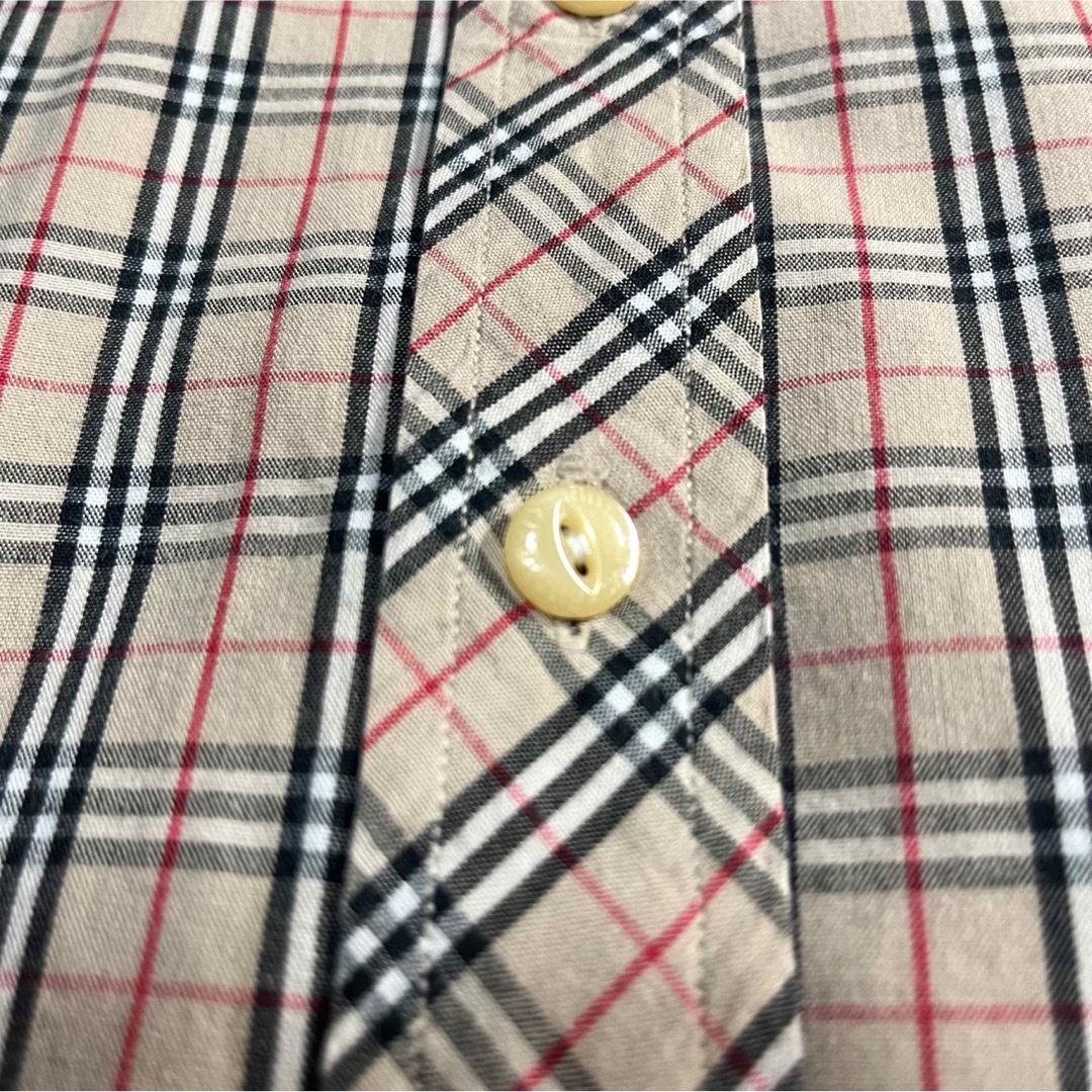 BURBERRY - 【Burberry /美品】長袖シャツ【ノバチェック/ホースロゴ