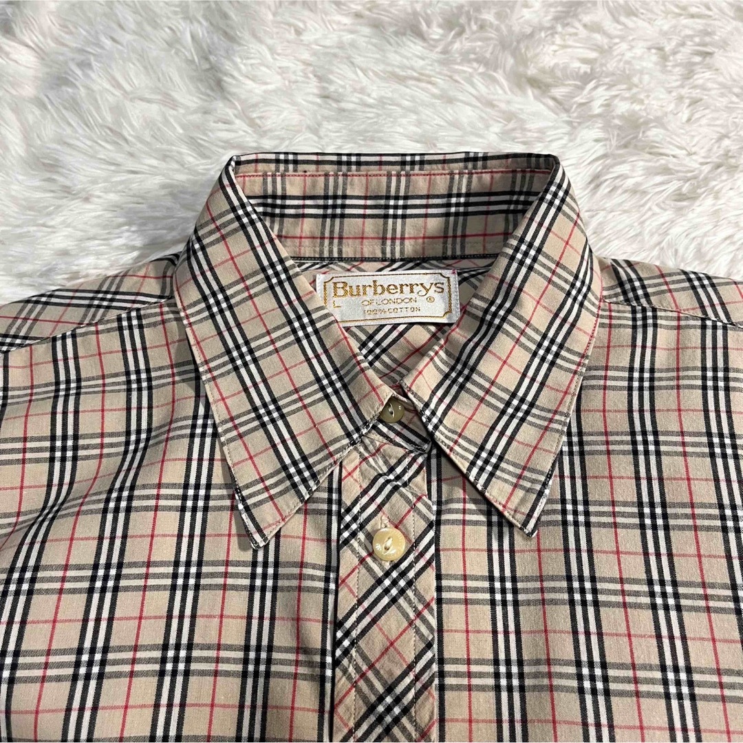 BURBERRY - 【Burberry /美品】長袖シャツ【ノバチェック/ホースロゴ