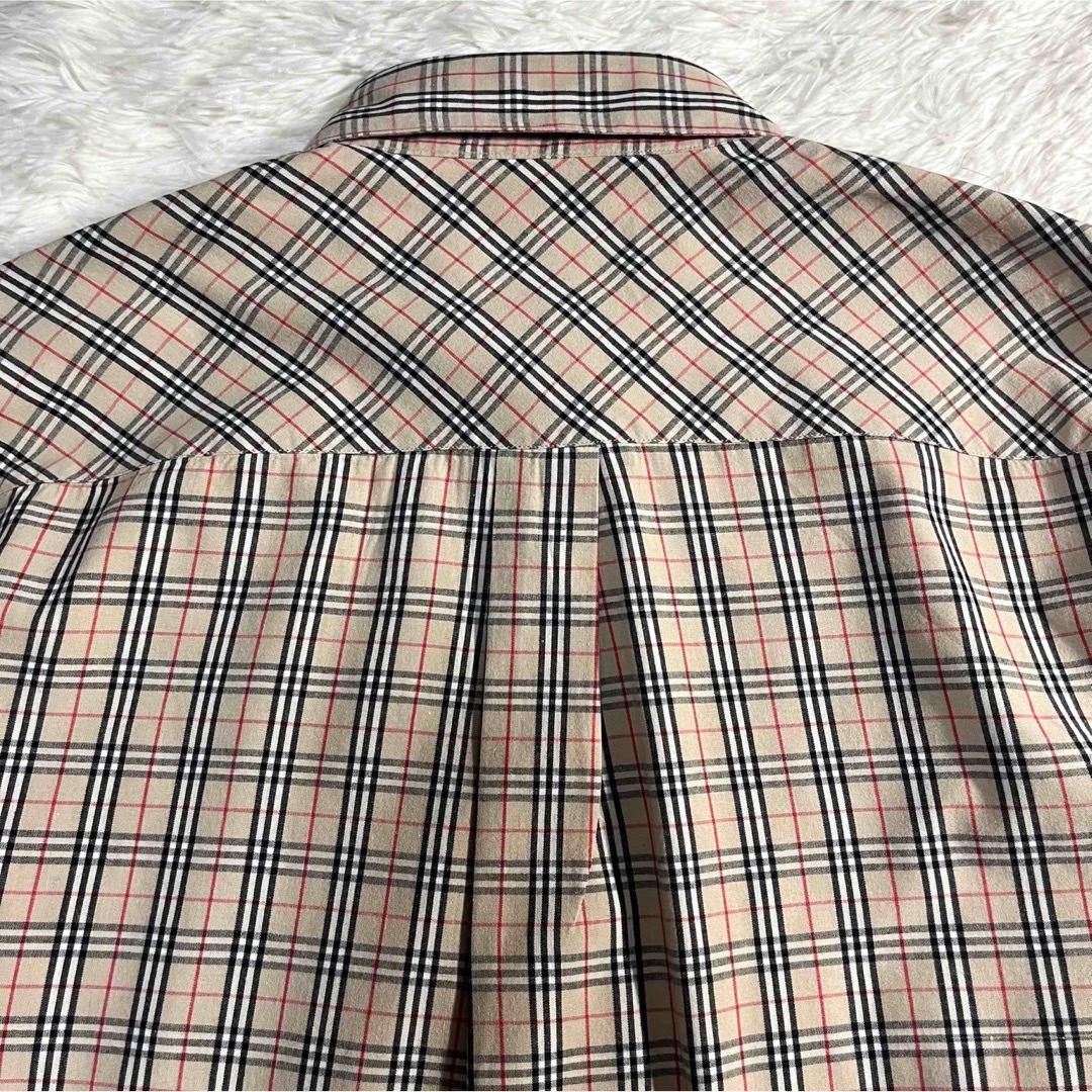 BURBERRY - 【Burberry /美品】長袖シャツ【ノバチェック/ホースロゴ