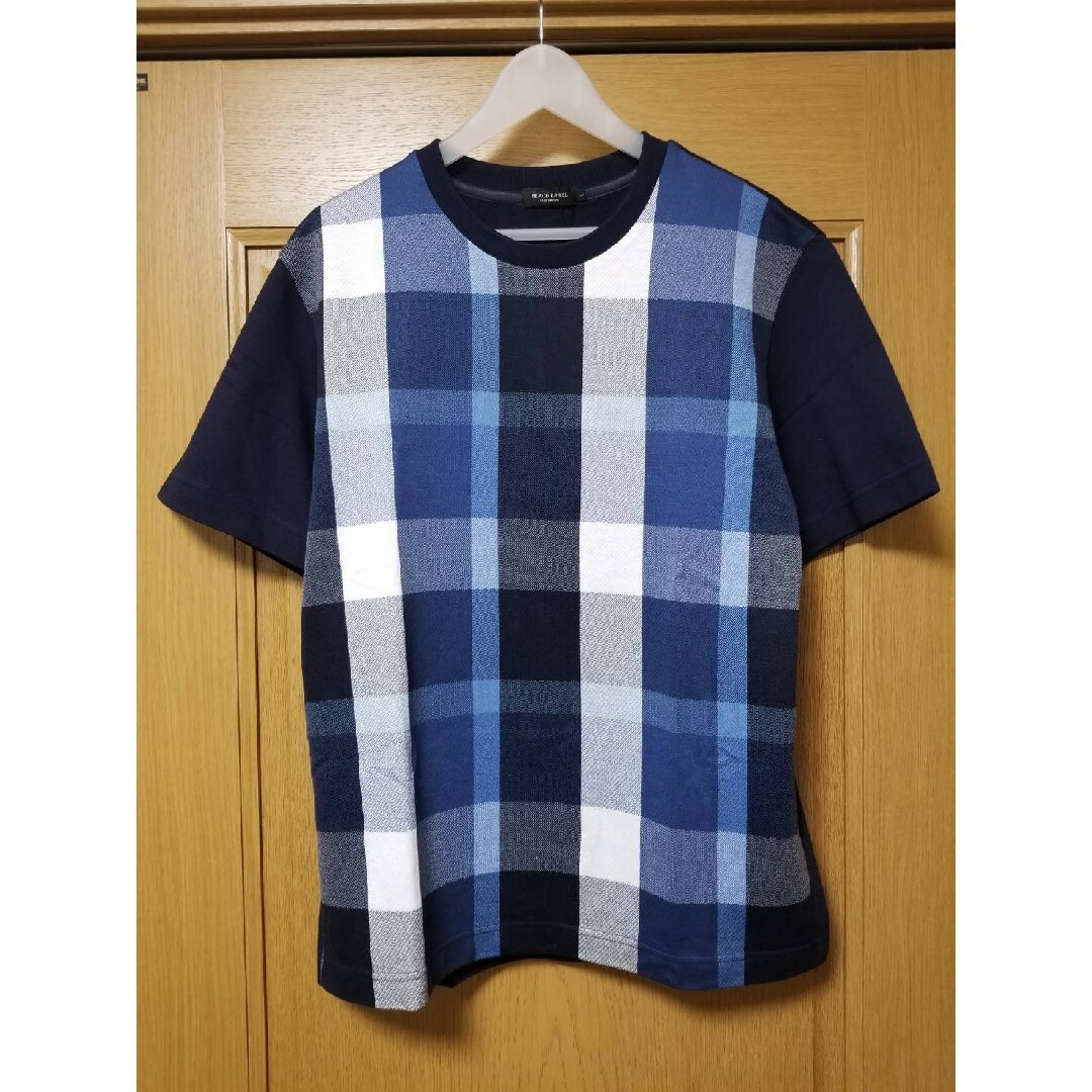 Tシャツ【新品】ブラックレーベルクレストブリッジ Tシャツ 青 L
