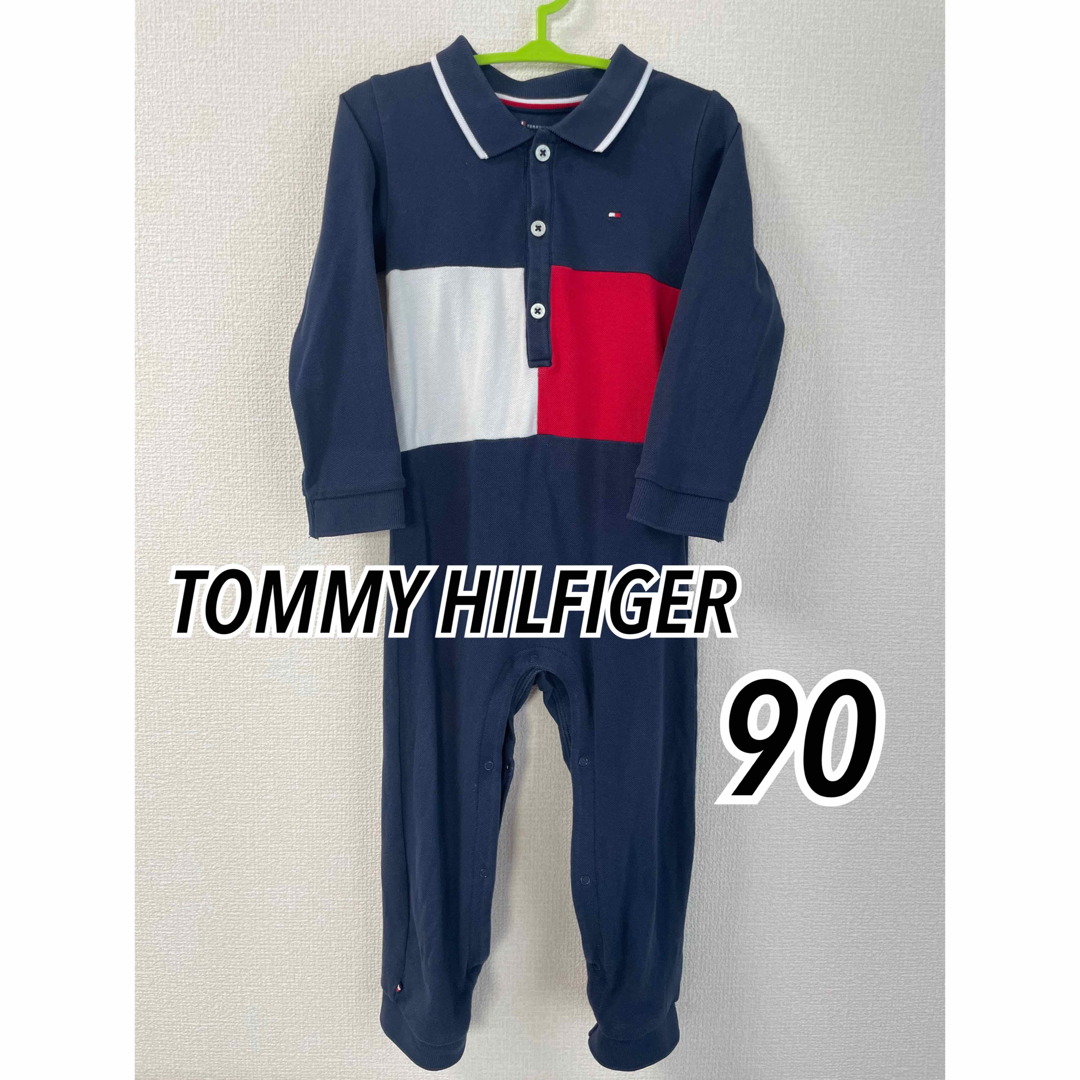 TOMMY HILFIGER(トミーヒルフィガー)のTOMMY HILFIGER ロンパース　90 トミーフィルヒガー キッズ/ベビー/マタニティのキッズ服男の子用(90cm~)(その他)の商品写真