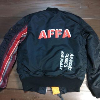 ALPHA INDUSTRIES - アナーキーカスタム MA-1 AFFAの通販｜ラクマ