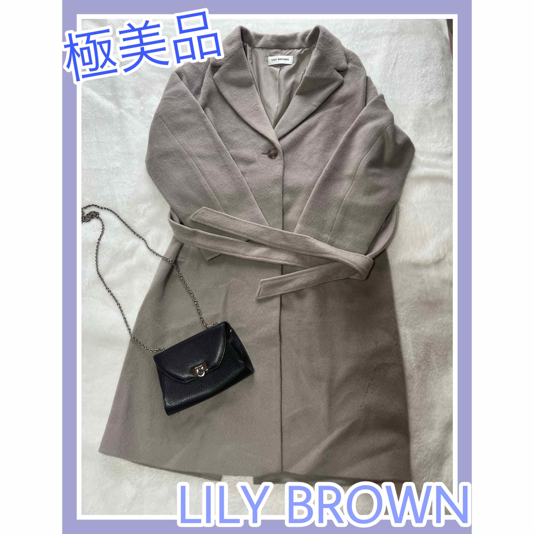 Lily Brown(リリーブラウン)の☆極美品☆チェスターコート☆スナイデル、Mila Owen好き☆ レディースのジャケット/アウター(チェスターコート)の商品写真