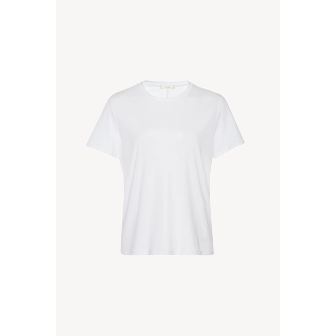 THEROW Wesler コットントップ　S ホワイト　Tシャツ