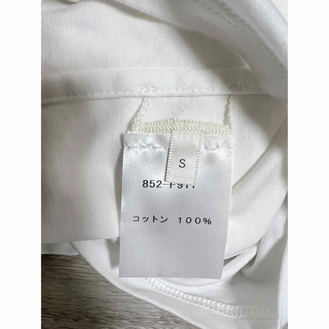 THEROW Wesler コットントップ　S ホワイト　Tシャツ