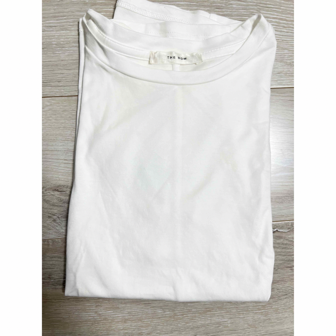 THEROW Wesler コットントップ　S ホワイト　Tシャツ