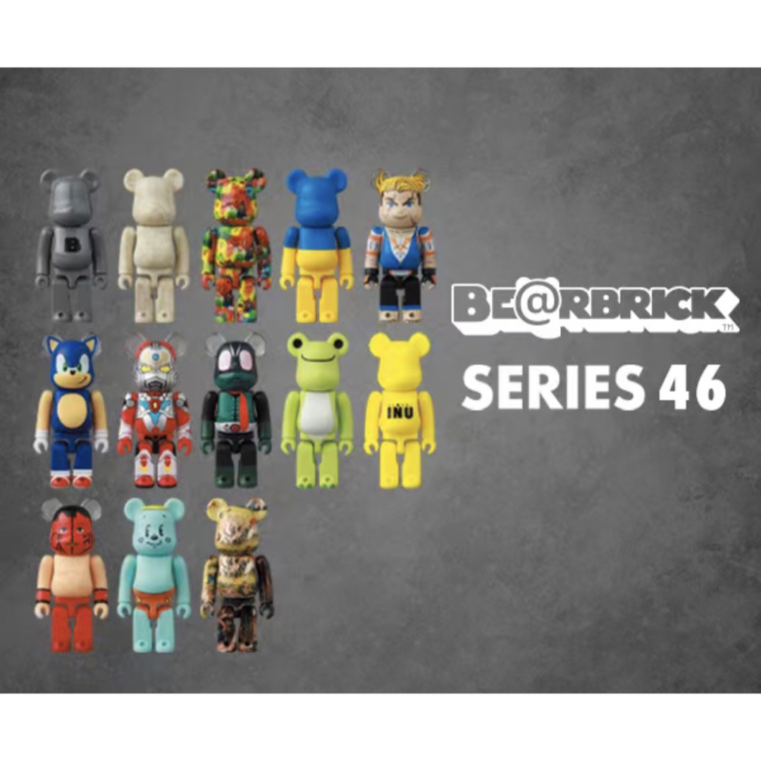 BE@RBRICK SERIES 46 マスターカートン 4BOX | フリマアプリ ラクマ