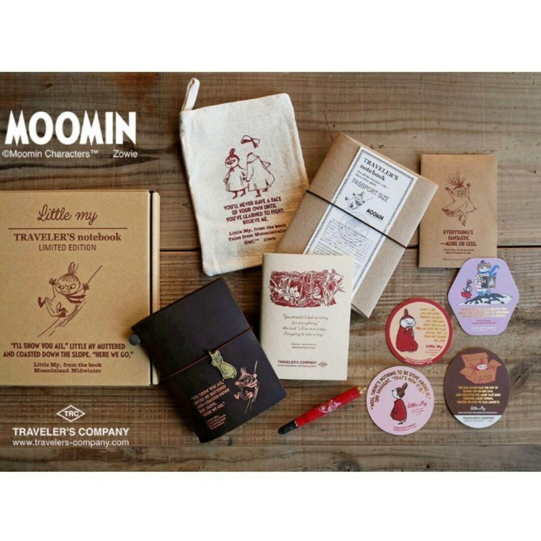 Little Me - トラベラーズノート パスポートサイズ 限定セット MOOMIN