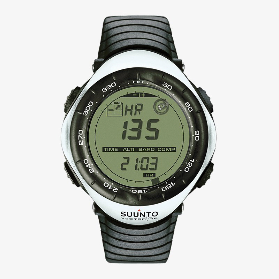 SUUNTO - SUUNTO VECTOR HRホワイト スント ベクター コア レガッタ ...