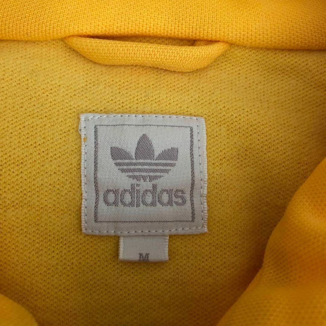 Adidasアディダストラックジャケット　キャベツタウン黄色　ジャージ古着M