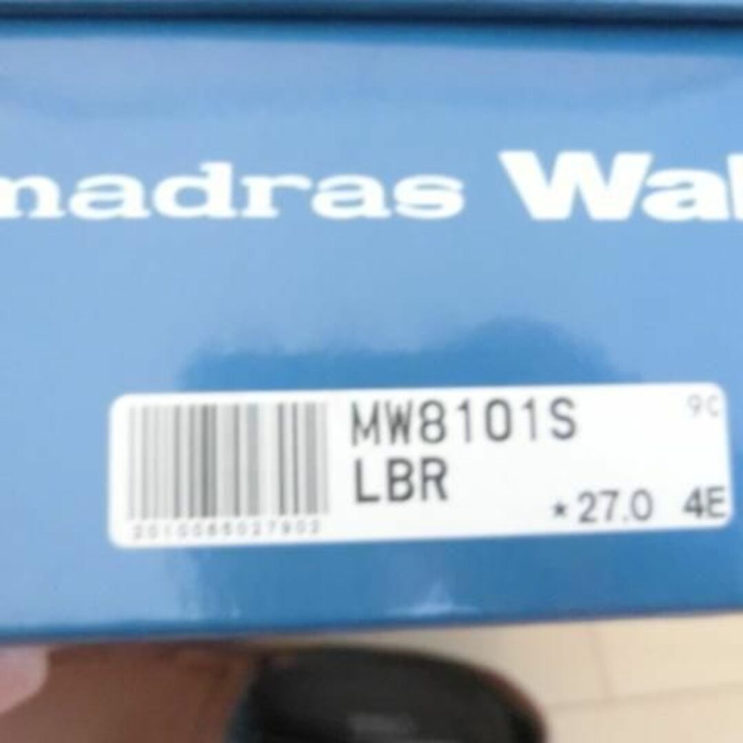 madras Walk（madras）(マドラスウォーク)のマドラスウォークMW8101S  27.0  4Eサイズ(カラー茶）未使用　 メンズの靴/シューズ(ブーツ)の商品写真