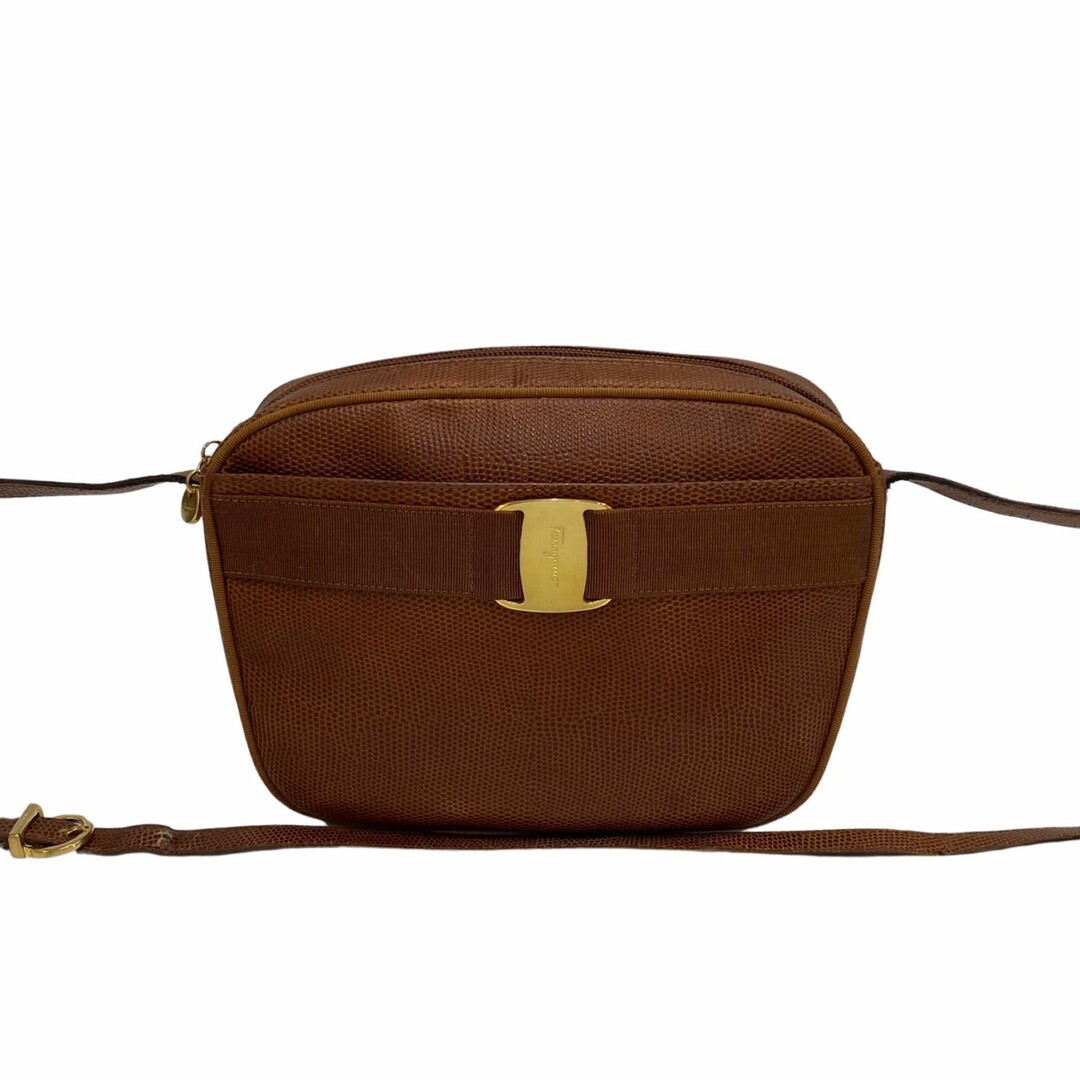 極 美品 Salvatore Ferragamo サルヴァトーレフェラガモ ヴァラリボン