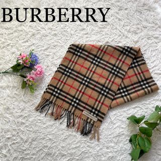 バーバリー(BURBERRY)のシンシア様専用【現行】バーバリー　カシミヤ100％　マフラー　ノバチェック(マフラー/ショール)