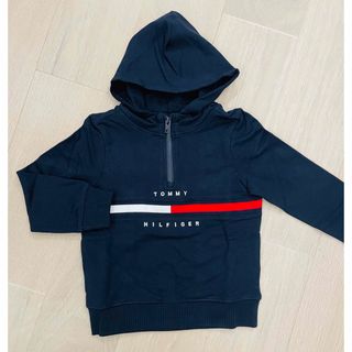 トミーヒルフィガー(TOMMY HILFIGER)のトミーヒルフィガー キッズ ロゴ パーカー トレーナー(Tシャツ/カットソー)