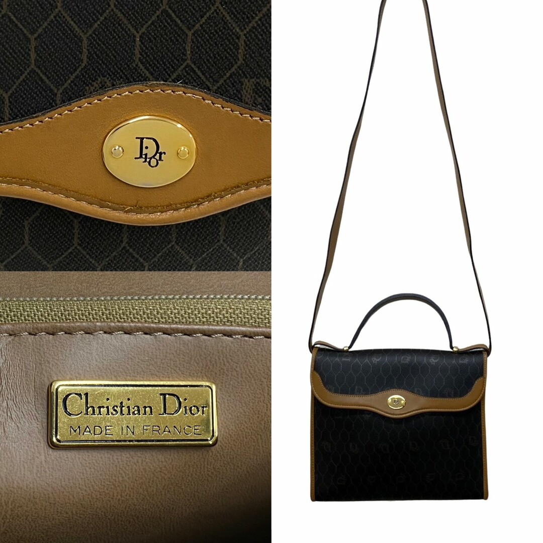 Dior - 極 美品 Christian Dior クリスチャンディオール ハニカム柄
