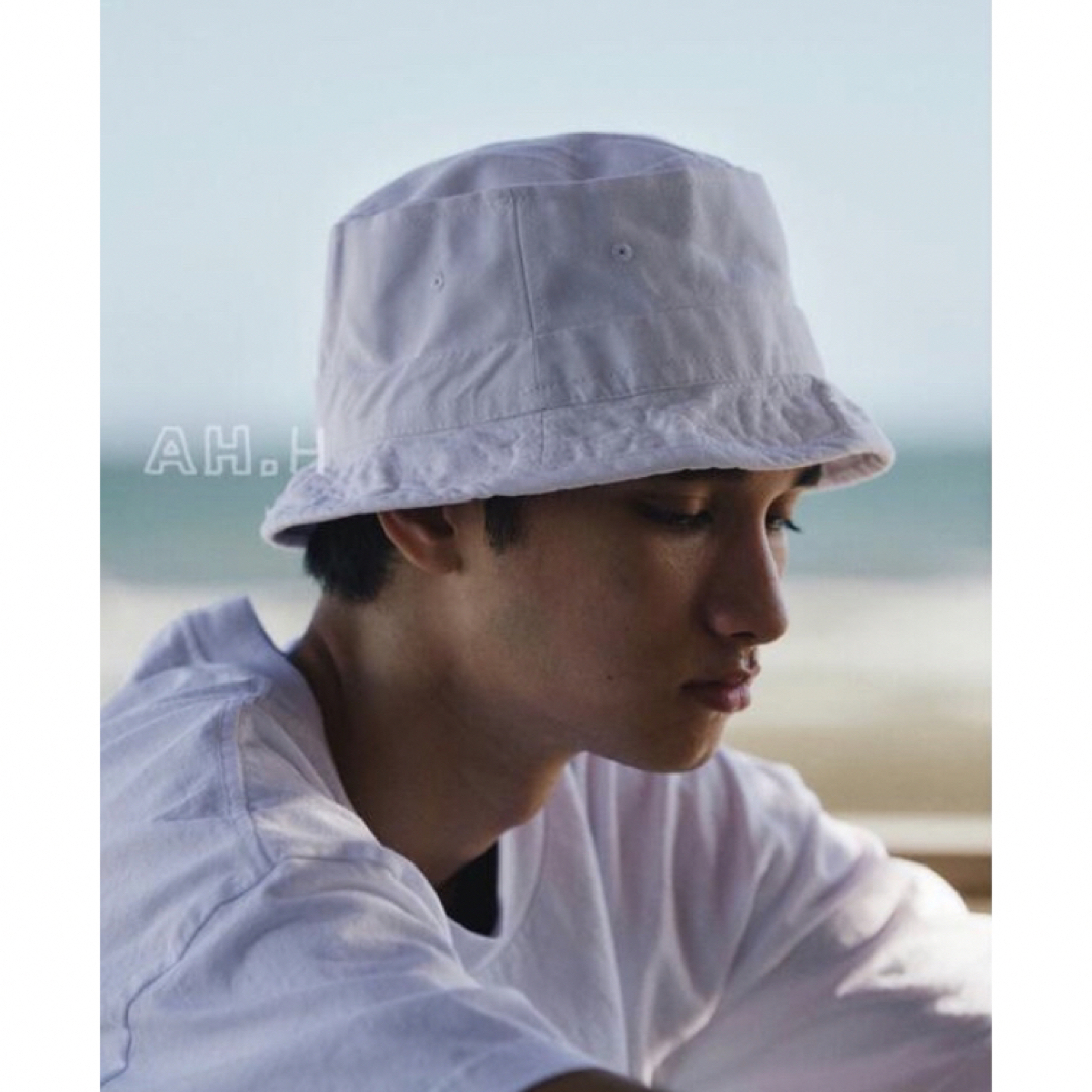 AH.H バケットハット BUCKET HAT L/XL長谷川昭雄 - ハット