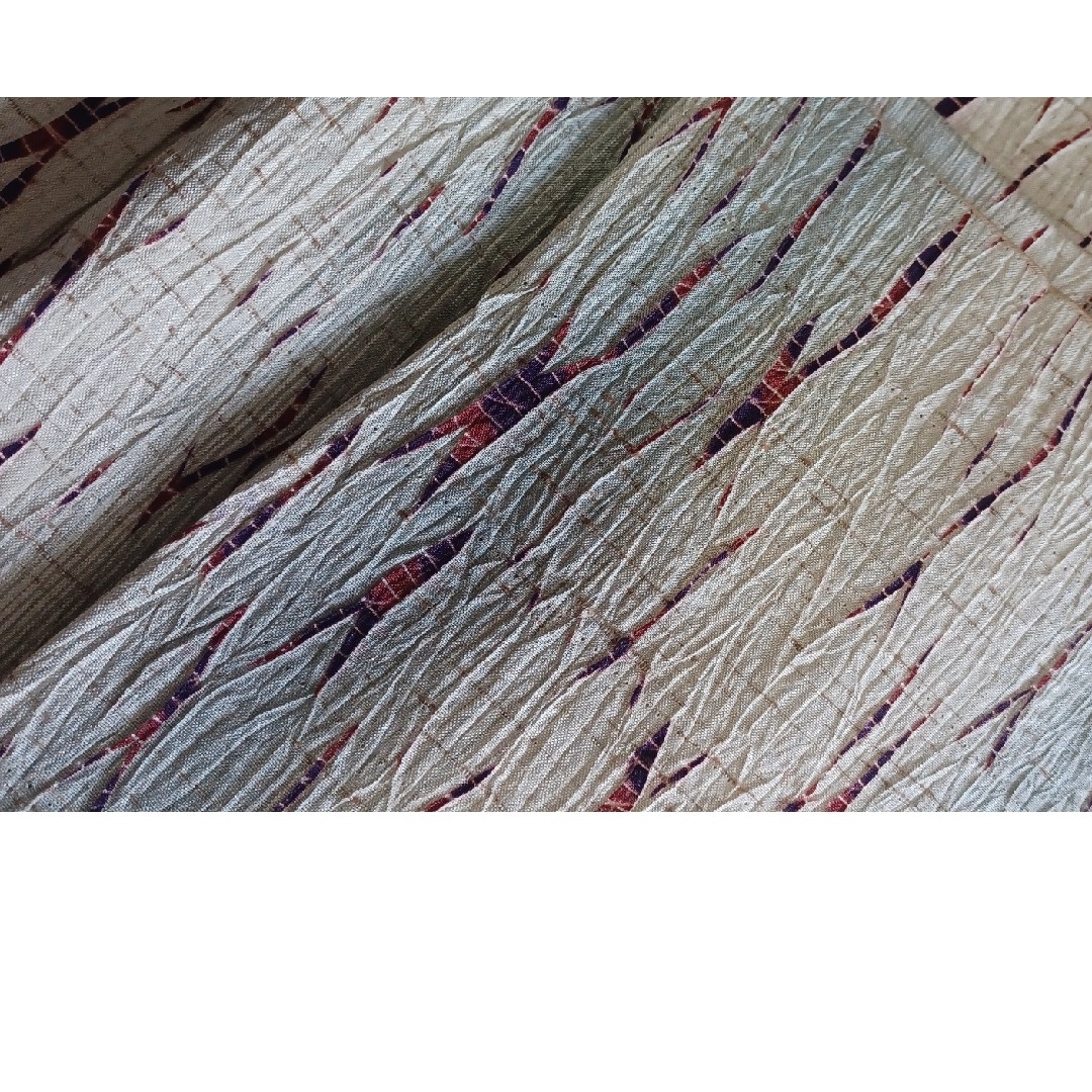 紬 正絹 漢方染 トールサイズ レディースの水着/浴衣(着物)の商品写真