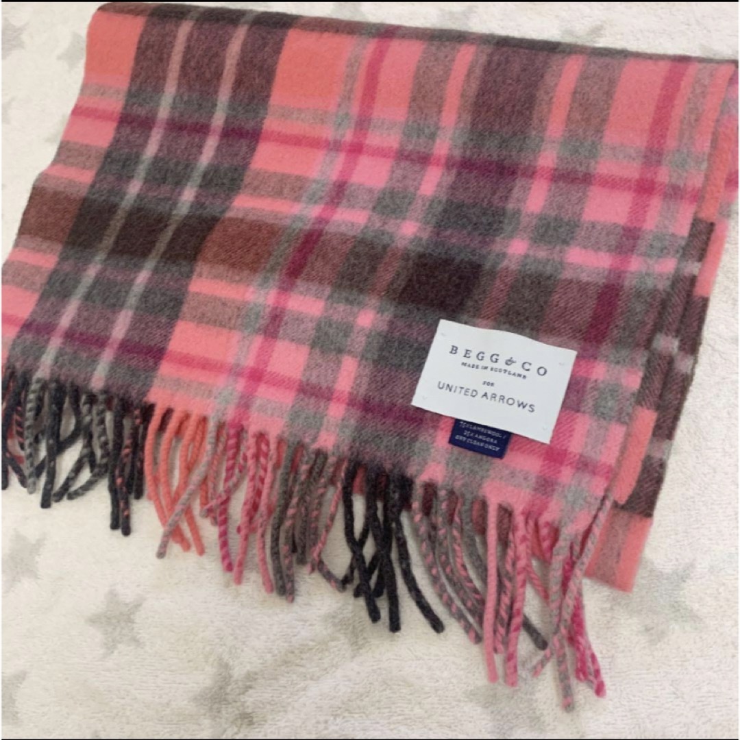 BEGG&CO UNITED ARROWS マフラー ユナイテッドアローズ-