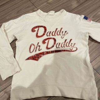 ダディオーダディー(daddy oh daddy)のトレーナー(Tシャツ/カットソー)