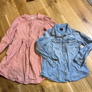 ギャップ(GAP)のgap ５歳　セット売り　約105cmサイズ(ワンピース)