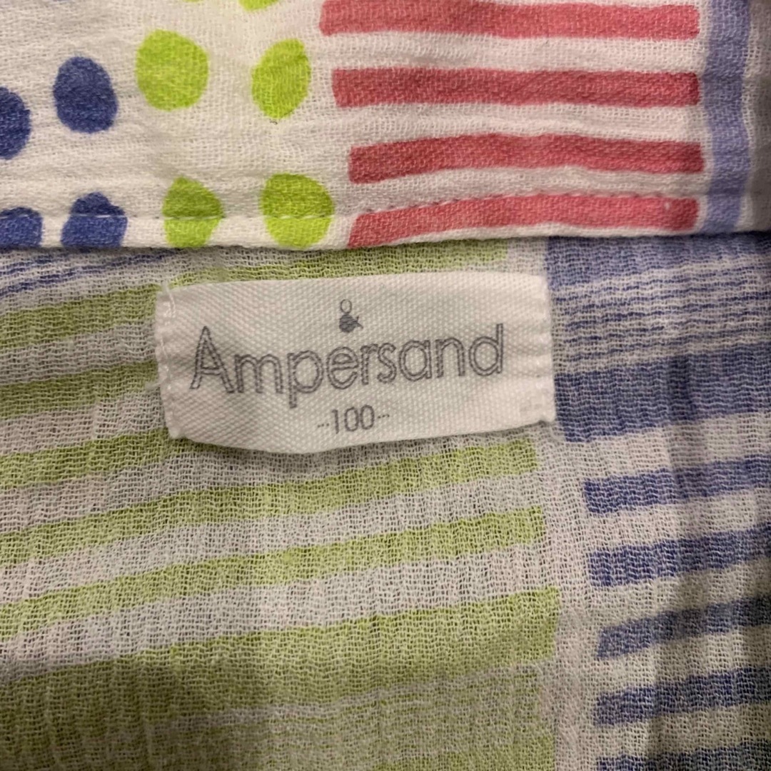 ampersand(アンパサンド)のアンパサンド　Ampersand  甚平  100 キッズ/ベビー/マタニティのキッズ服男の子用(90cm~)(甚平/浴衣)の商品写真