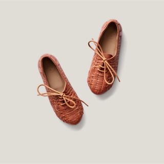 ソーアプルーム(SOOR PLOOM)のsoorploom Huarache Lace Up, Acorn 25 新品(ローファー)