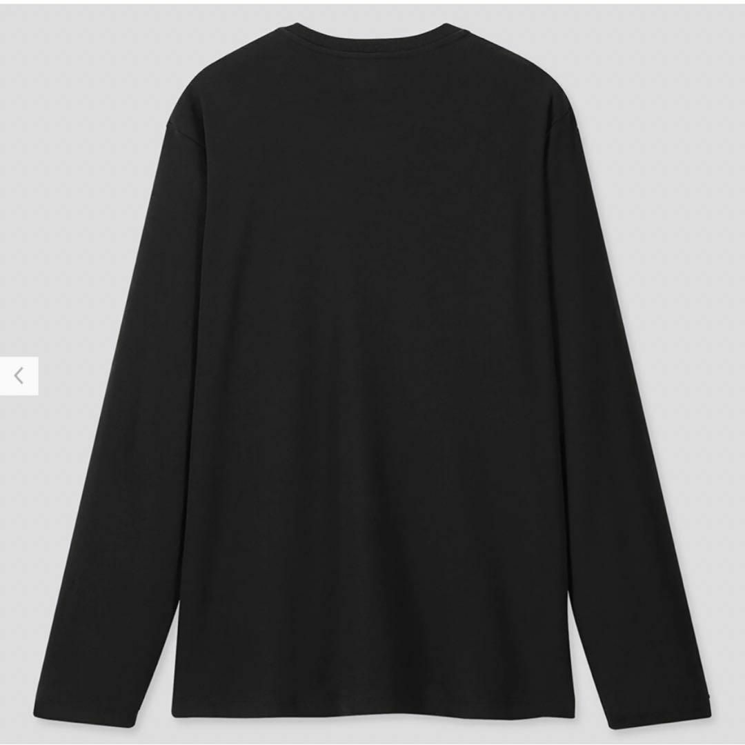 UNIQLO(ユニクロ)の【UNIQLO】ユニクロ ロンT ソフトタッチクルーネックT（長袖）Mサイズ メンズのトップス(Tシャツ/カットソー(七分/長袖))の商品写真