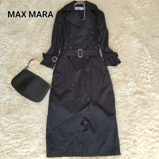 極美◎正規品 白タグ MaxMara マックスマーラ クチートアマーノ レディース ベルト付 アンゴラ×カシゴラ混 ウールコート 黄緑 42 手仕上げ