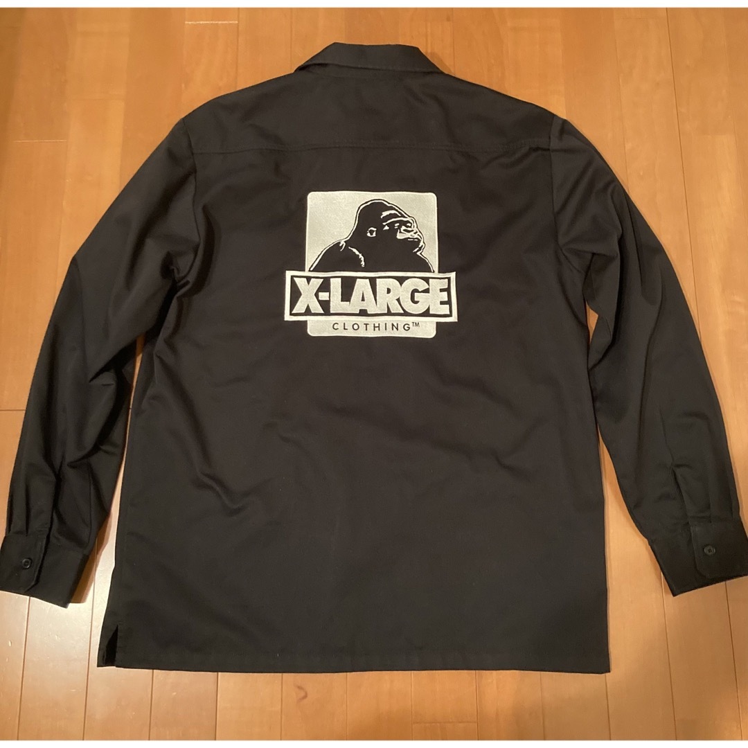 【極美品】XLARGE ワークシャツ〈XL〉