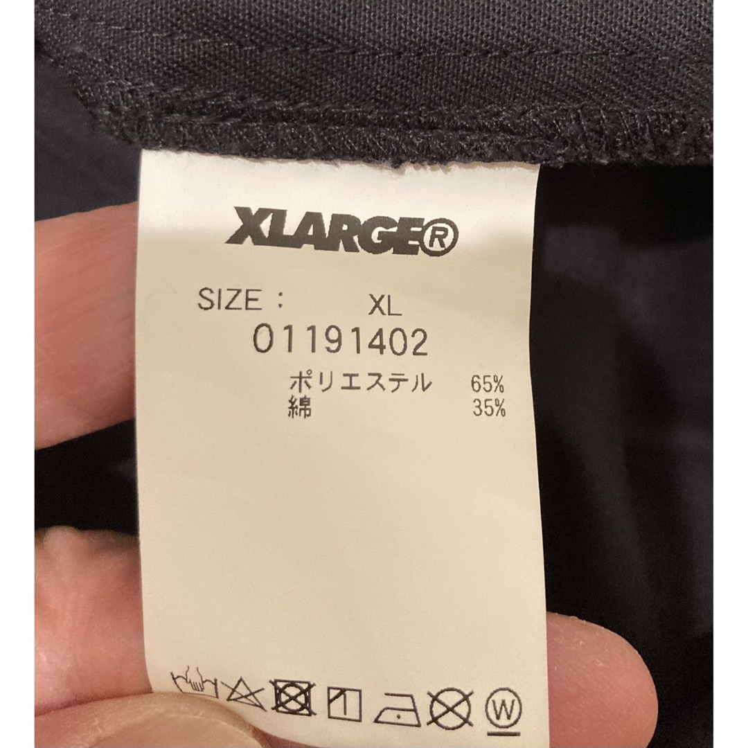 [レアカラー] 美品　XLARGE エクストララージ　ワークシャツ　開襟シャツ