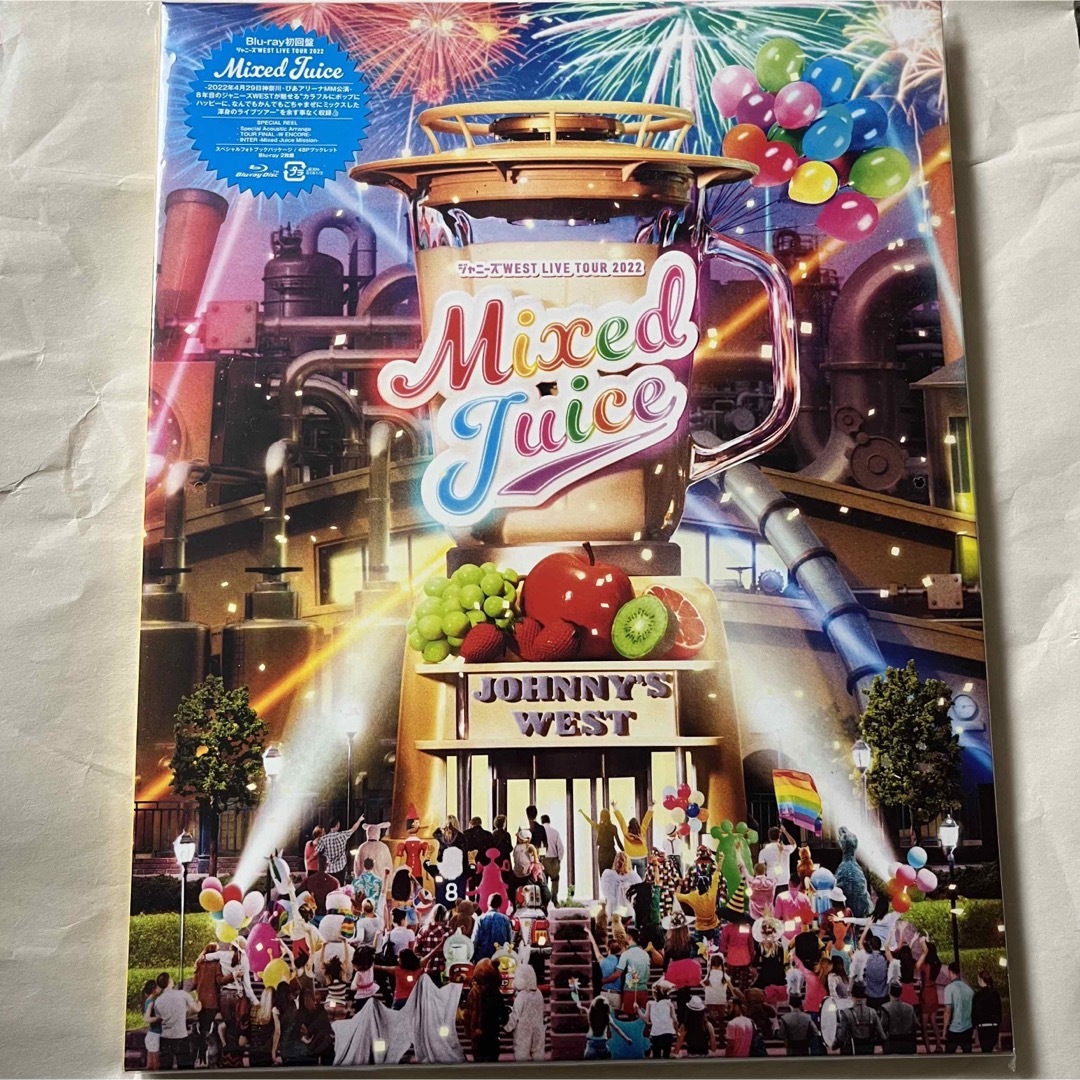 ジャニーズWEST mixed juice Blu-ray 初回盤