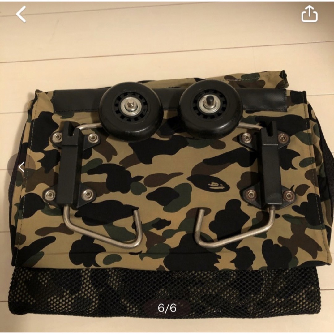 A BATHING APE(アベイシングエイプ)のA BATHING APE 1ST CAMO CARRY BAG メンズのバッグ(トラベルバッグ/スーツケース)の商品写真