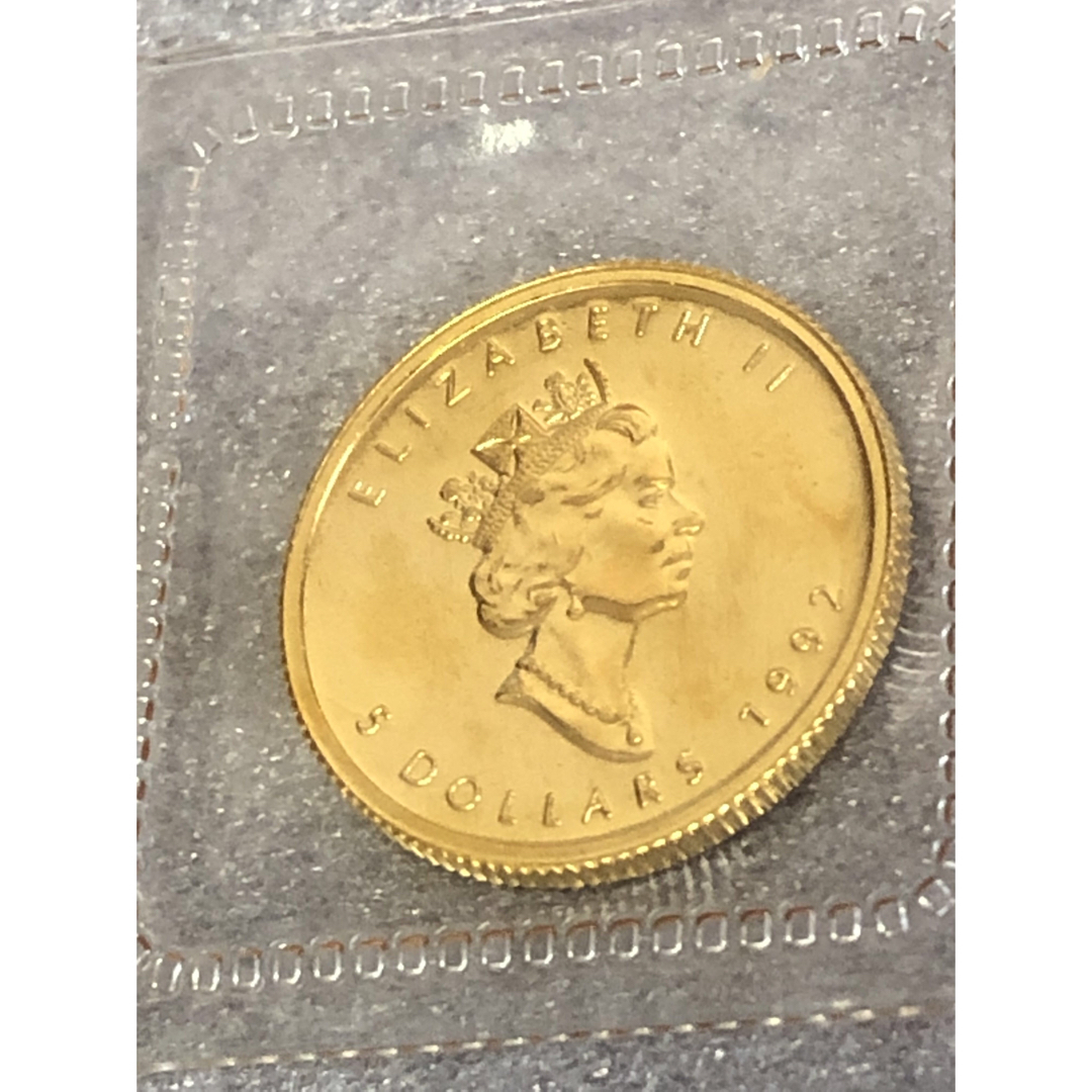 メイプルリーフ金貨1/10オンス